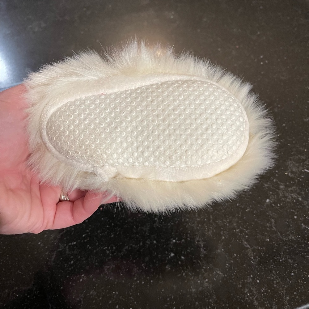 NWOT RH faux fur booties 12-24 months